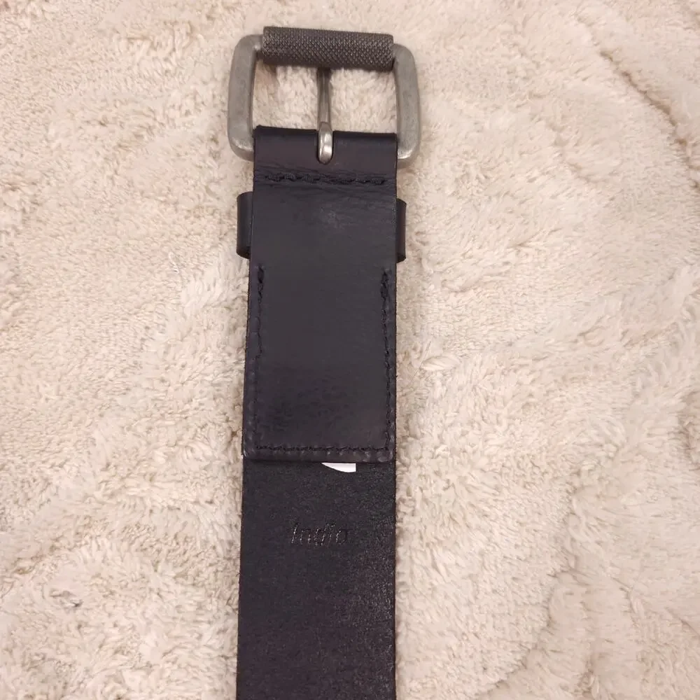 NWOT Timberland PRO 38mm Boot Leather Belt Black Sz 32